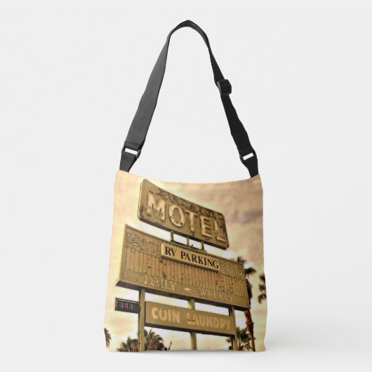 Bord Picacho Motel Crossbody Tas (Voorkant)