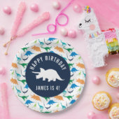Bord Preppy Dinosaur Birthday Party personaliseren (Feest)