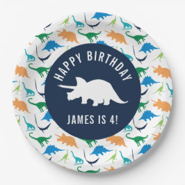 Bord Preppy Dinosaur Birthday Party personaliseren