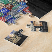 Bord Puzzle - licentie voor Michigan County Legpuzzel (Zijkant)