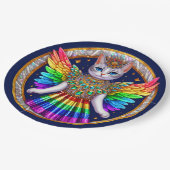 Bord | Rainbow Pride Cat Fairy Angel Party (Gekanteld)