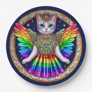 Bord | Rainbow Pride Cat Fairy Angel Party