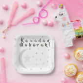 Bord Ramadan Mubarak-papier (Feest)