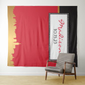 BORD RECLAMEBORD NEW YORK Foto-achtergrond Wandkleed (In Situ (horizontaal))