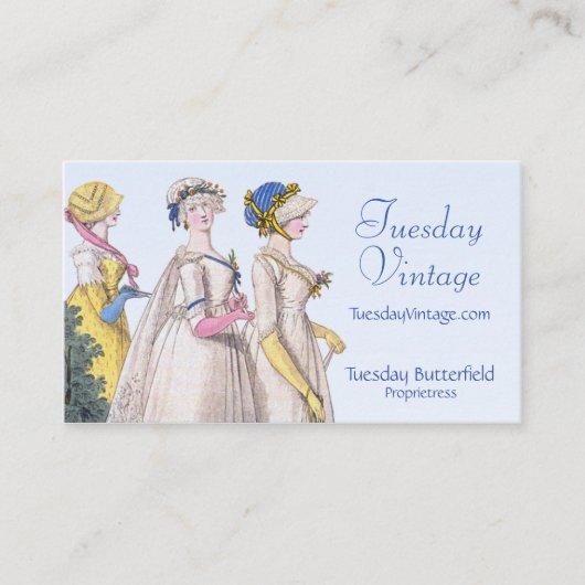 Bord Regelmatige Mode Aangepaste Visitekaartjes (Voorkant)