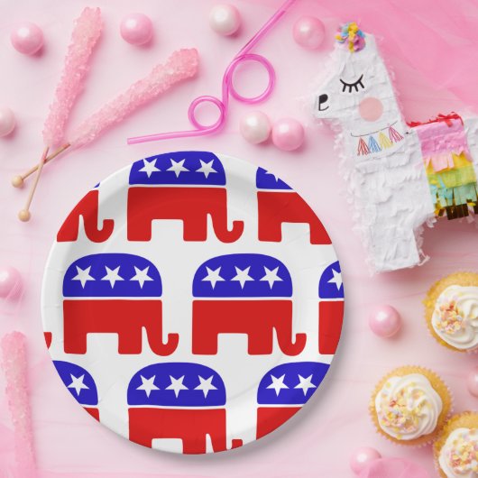 Bord Republikeinse olifantenpartij aanpassen (Feest)