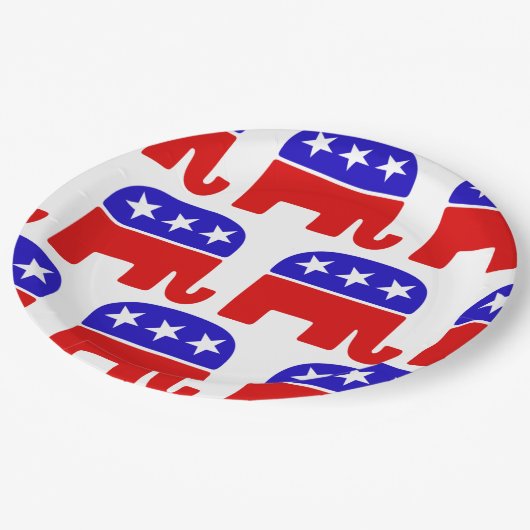 Bord Republikeinse olifantenpartij aanpassen (Gekanteld)