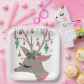 bord retro render met kerstfeest (Feest)