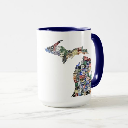 Bord Ringer Mok vergunning Michigan County (Voorkant rechts)