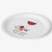 bord rode wijn (Gekanteld)