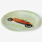 Bord  rood autopapier (Gekanteld)