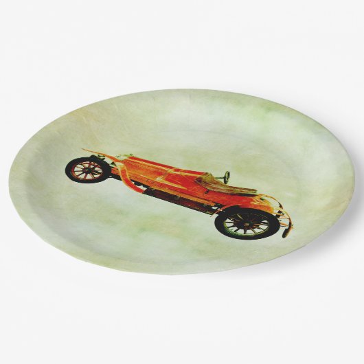 Bord  rood autopapier (Gekanteld)