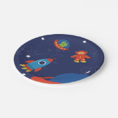 Bord Rood- en blauw buitenruimtepapier (Gekanteld)