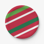 Bord rood- en groenpapier (Voorkant)