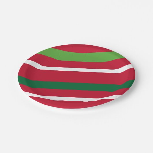 Bord rood- en groenpapier (Gekanteld)