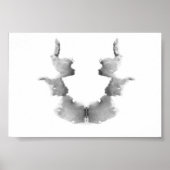 Bord Rorschach-testinkt 7 Poster (Voorkant)