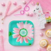 Bord roze dagpapier (Feest)