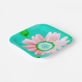 Bord roze dagpapier (Gebogen)