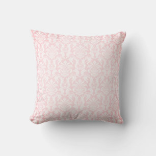 Bord Roze Damask Elegant Minimalist Custom Kussen