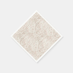 Bord roze kant Servetten