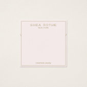 Bord Roze Ketting Display Kaart (Voorkant)