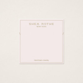 Bord Roze Ketting Display Kaart