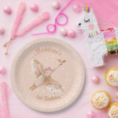 Bord roze voor bruinbruisend Baby shower (Feest)