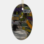 Bord Rum Point Grand Cayman Keramisch Ornament (Rechts)