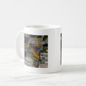 Bord Rum Point Grand Cayman Koffiemok (Voorkant links)