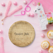 Bord - Rustisch hout (Feest)