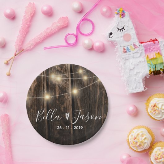 Bord Rustisch met houtwaren (Feest)