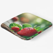 Bord, schaal, trim, fraise papieren bordje (Gebogen)