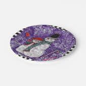 Bord sneeuwgroet (Gekanteld)