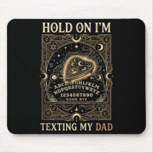 Bord sorry kan niet praten op de telefoon papa tan muismat