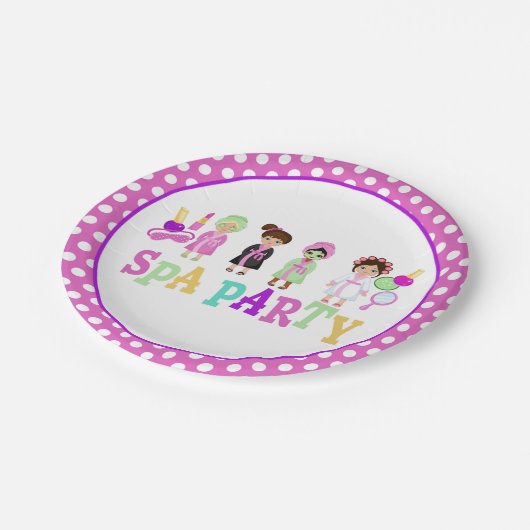 Bord spa Party Paper - Mensen - WH (Gekanteld)