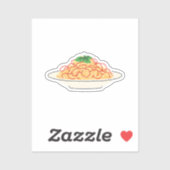 Bord spaghetti sticker (Vel)