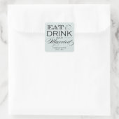 Bord stenen eten, Drink | STICKERS (Tas)