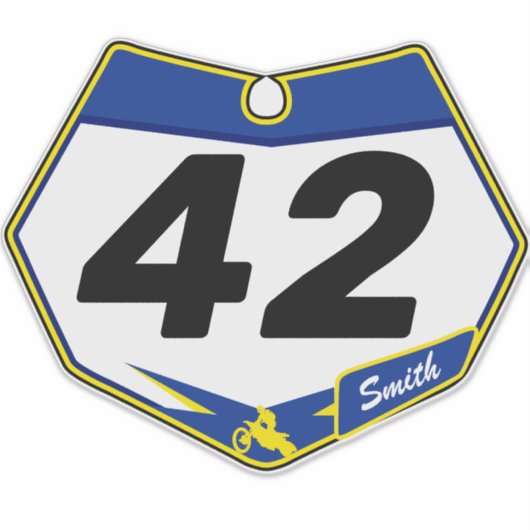 Bord sticker (Voorkant)