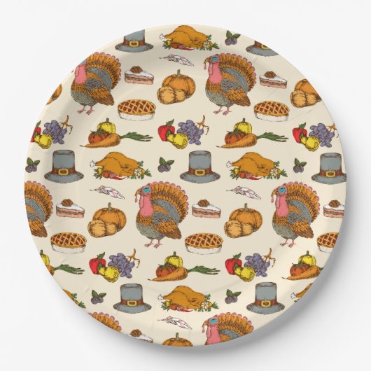 Bord Thanksgiving (Voorkant)