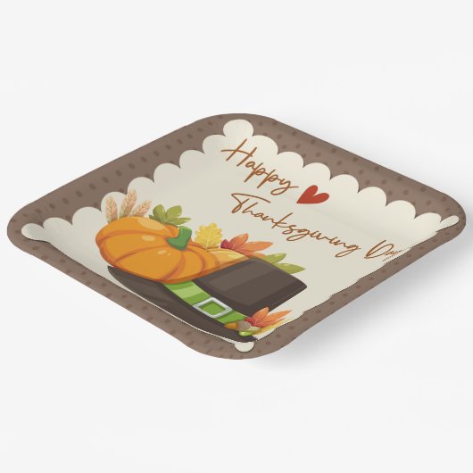 Bord Thanksgiving (Gebogen)