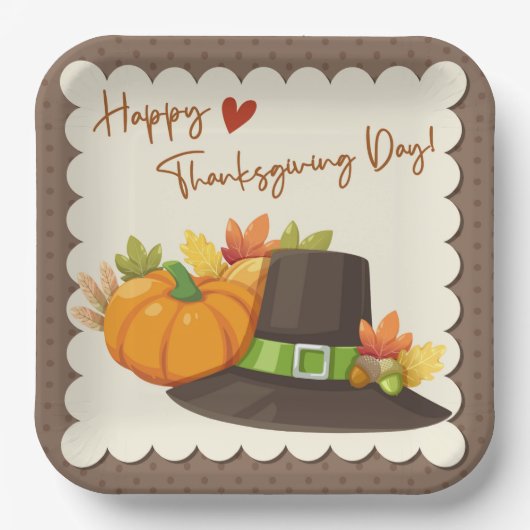 Bord Thanksgiving (Voorkant)