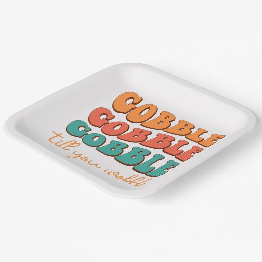 Bord Thanksgiving (Gebogen)