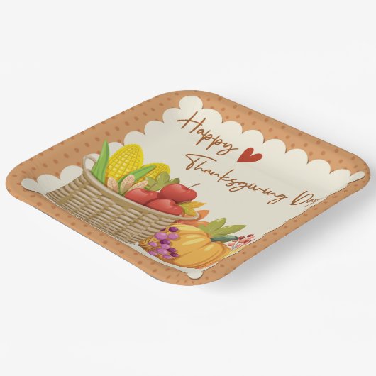 Bord Thanksgiving (Gebogen)