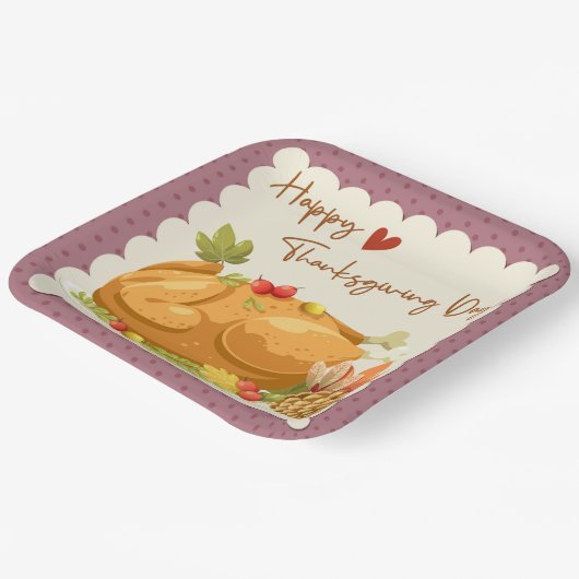 Bord Thanksgiving (Gebogen)