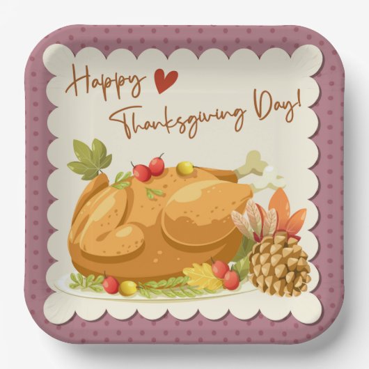 Bord Thanksgiving (Voorkant)