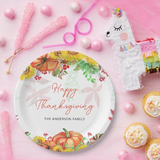 Bord Thanksgiving pompoenen (Feest)