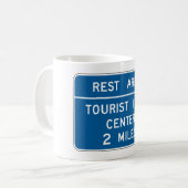 Bord Toeristen Informatiecentrum Koffiemok (Voorkant links)