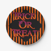 Bord trick or treat (Voorkant)