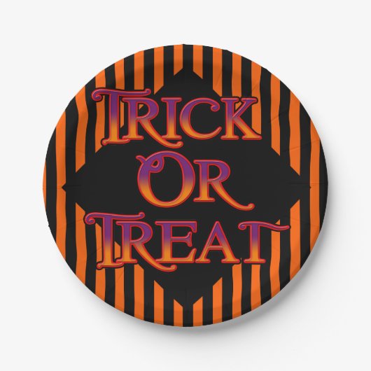 Bord trick or treat (Voorkant)