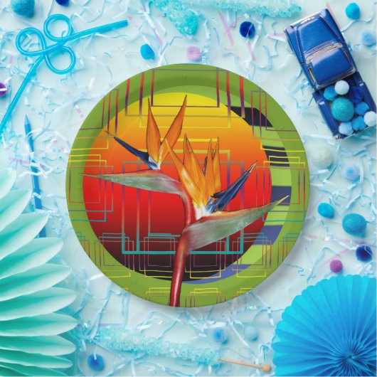 Bord Tropical Garden Party Partijvogel van het Par (Feest)